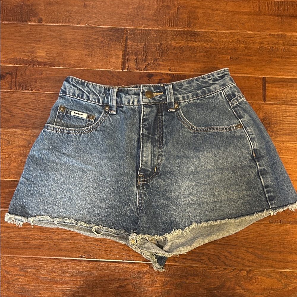 Rip Curl Women’s Blue Denim Jean Shorts